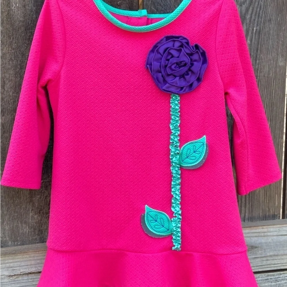 Emily Rose Girls Pink Dress Holiday Birthday Sz 6 NWOT